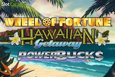 Игровой автомат Wheel of Fortune Hawaiian Getaway (Powerbucks)  играть бесплатно